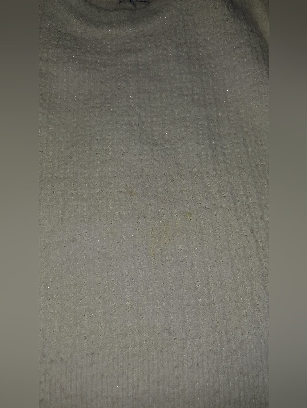 FRNCH Paris Cream Fuzzy Knit Sweater Soft Cozy Long Sleeve Pullover Size M/L - Picture 12 of 12